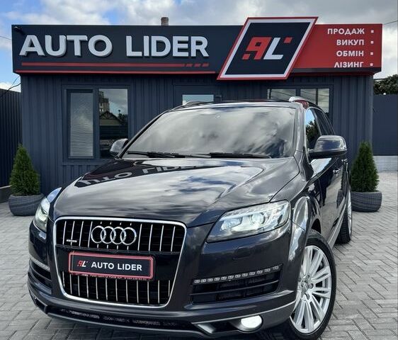 Ауди Ку 7 2013 в Кропивницком (Кировограде) на Automoto.ua Серый Ауди Ку 7, объемом двигателя 3 л и пробегом 191 тыс. км за 19300 $, фото 1 на Automoto.ua