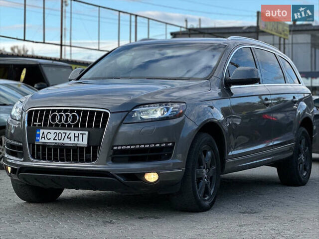 Ауди Ку 7 2013 в Днепре (Днепропетровске) на Automoto.ua Серый Ауди Ку 7, объемом двигателя 3 л и пробегом 235 тыс. км за 13500 $, фото 1 на Automoto.ua