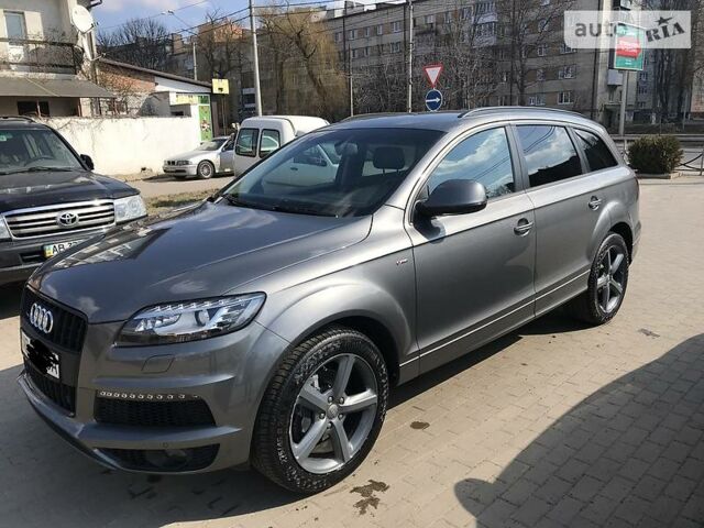 Сірий Ауді Ку 7, об'ємом двигуна 3 л та пробігом 160 тис. км за 32500 $, фото 1 на Automoto.ua