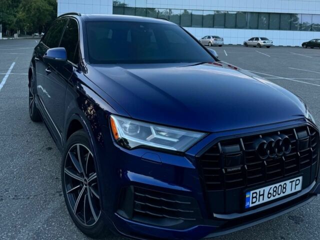 Синий Ауди Ку 7, объемом двигателя 3 л и пробегом 96 тыс. км за 1471 $, фото 1 на Automoto.ua