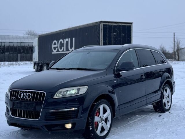 Синий Ауди Ку 7, объемом двигателя 3 л и пробегом 337 тыс. км за 7150 $, фото 1 на Automoto.ua