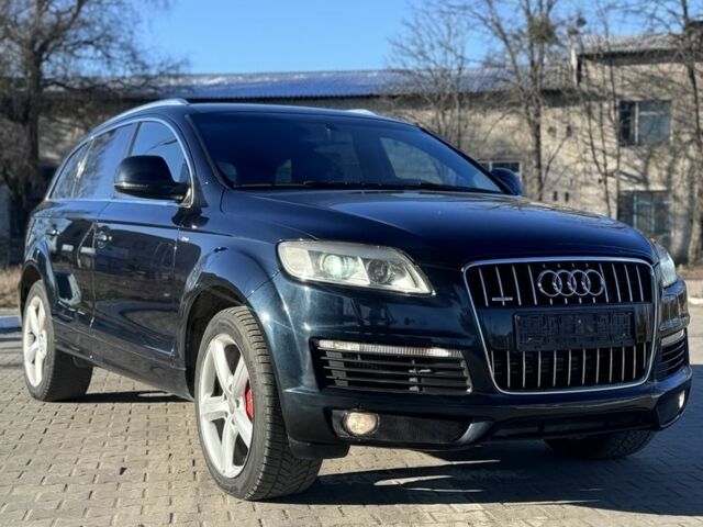 Синий Ауди Ку 7, объемом двигателя 3 л и пробегом 337 тыс. км за 7250 $, фото 1 на Automoto.ua