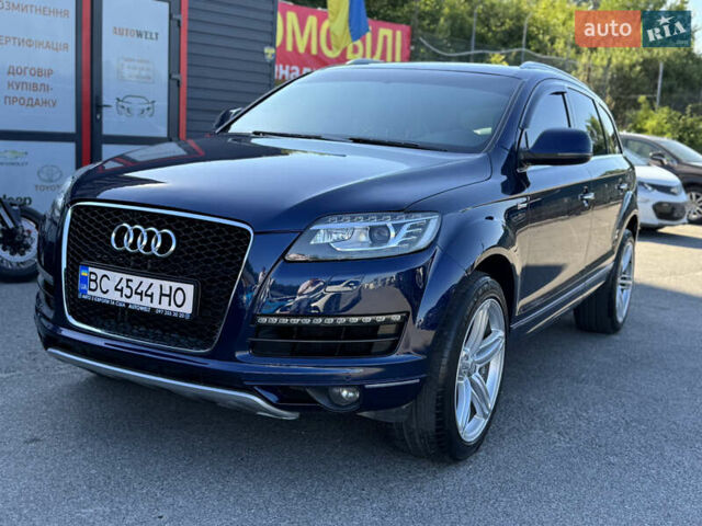 Синий Ауди Ку 7, объемом двигателя 3 л и пробегом 231 тыс. км за 13500 $, фото 1 на Automoto.ua