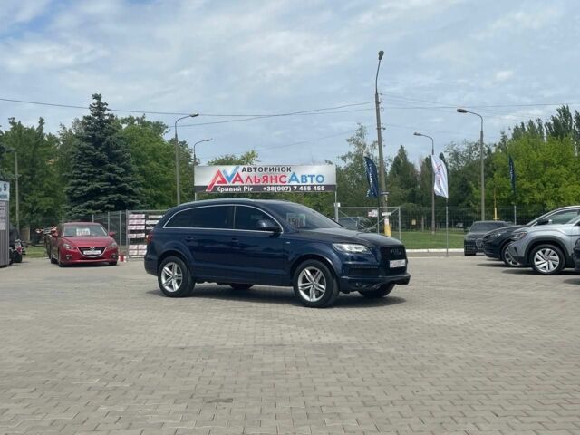 Синий Ауди Ку 7, объемом двигателя 3 л и пробегом 350 тыс. км за 14900 $, фото 1 на Automoto.ua