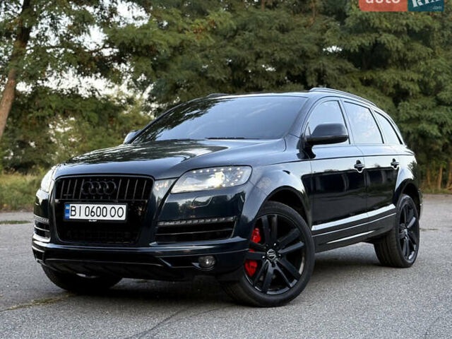 Синий Ауди Ку 7, объемом двигателя 3 л и пробегом 228 тыс. км за 15100 $, фото 1 на Automoto.ua