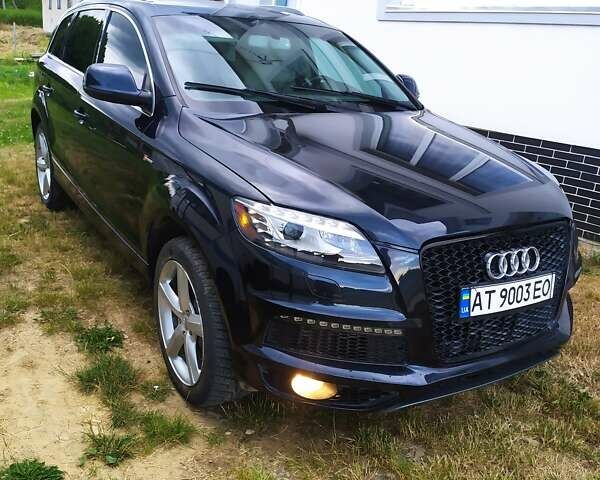 Синий Ауди Ку 7, объемом двигателя 3 л и пробегом 240 тыс. км за 16500 $, фото 1 на Automoto.ua