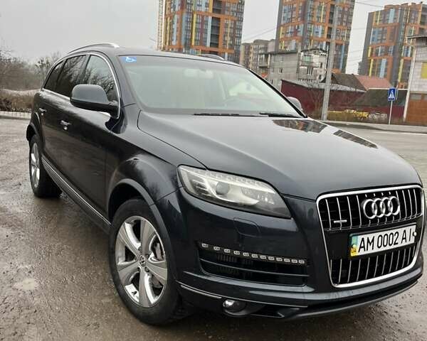 Синій Ауді Ку 7, об'ємом двигуна 3 л та пробігом 194 тис. км за 23800 $, фото 1 на Automoto.ua