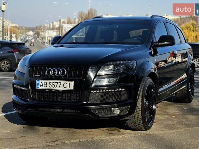 Синий Ауди Ку 7, объемом двигателя 3 л и пробегом 200 тыс. км за 18500 $, фото 1 на Automoto.ua