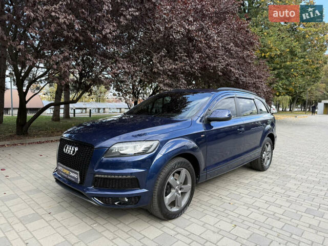 Синий Ауди Ку 7, объемом двигателя 2.97 л и пробегом 204 тыс. км за 16900 $, фото 1 на Automoto.ua