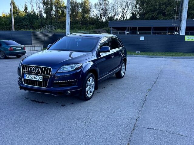 Синий Ауди Ку 7, объемом двигателя 3 л и пробегом 190 тыс. км за 16700 $, фото 1 на Automoto.ua