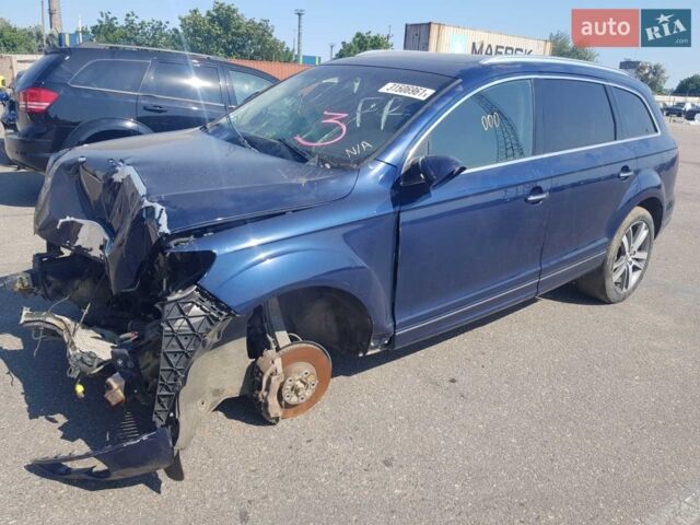 Синий Ауди Ку 7, объемом двигателя 3 л и пробегом 153 тыс. км за 8177 $, фото 1 на Automoto.ua