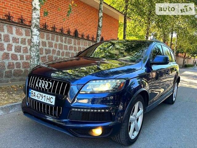 Синий Ауди Ку 7, объемом двигателя 3 л и пробегом 250 тыс. км за 14800 $, фото 1 на Automoto.ua