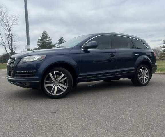 Синий Ауди Ку 7, объемом двигателя 3 л и пробегом 82 тыс. км за 9900 $, фото 1 на Automoto.ua