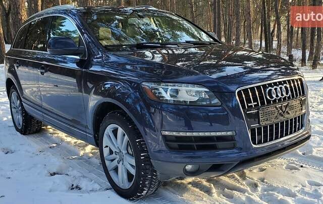 Синий Ауди Ку 7, объемом двигателя 3 л и пробегом 205 тыс. км за 20999 $, фото 1 на Automoto.ua