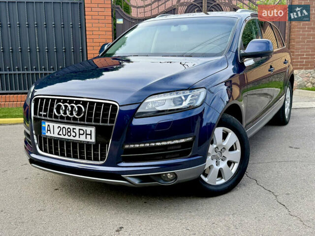 Синий Ауди Ку 7, объемом двигателя 3 л и пробегом 174 тыс. км за 24100 $, фото 1 на Automoto.ua