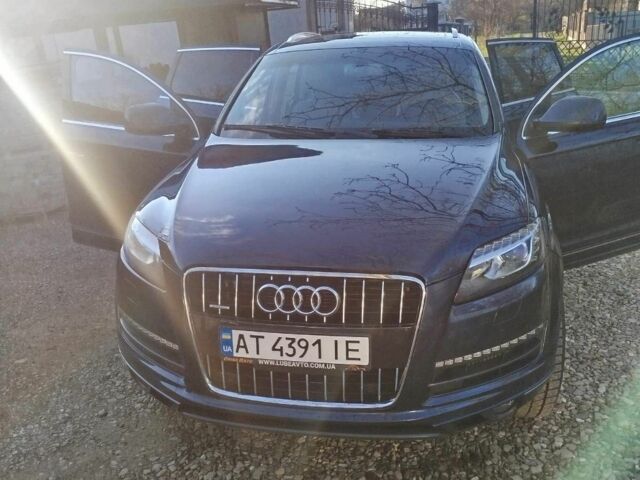 Синий Ауди Ку 7, объемом двигателя 3 л и пробегом 320 тыс. км за 15900 $, фото 1 на Automoto.ua