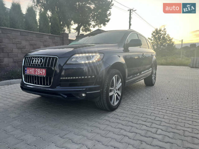 Синий Ауди Ку 7, объемом двигателя 2.97 л и пробегом 211 тыс. км за 19800 $, фото 1 на Automoto.ua