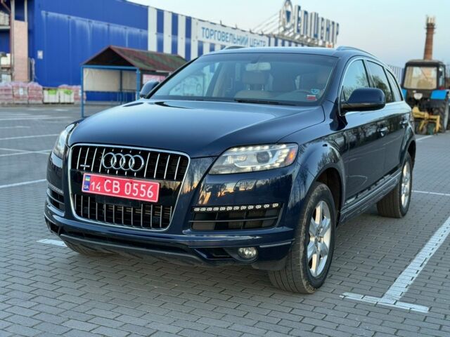 Синий Ауди Ку 7, объемом двигателя 3 л и пробегом 146 тыс. км за 15800 $, фото 1 на Automoto.ua
