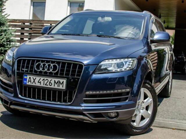 Синий Ауди Ку 7, объемом двигателя 3 л и пробегом 140 тыс. км за 20000 $, фото 1 на Automoto.ua