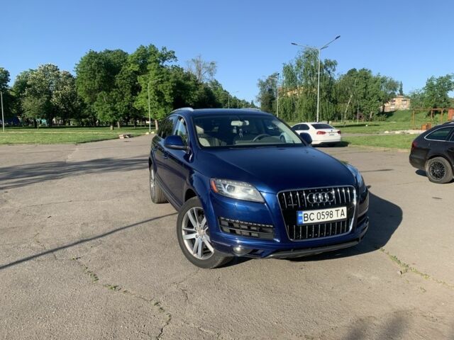 Синий Ауди Ку 7, объемом двигателя 3 л и пробегом 184 тыс. км за 15700 $, фото 1 на Automoto.ua