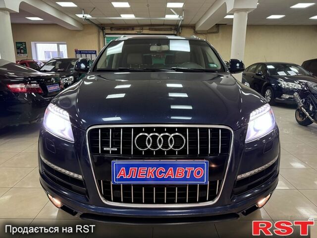 Ауди Ку 7 2014 в Кропивницком (Кировограде) на Automoto.ua Синий Ауди Ку 7, объемом двигателя 3 л и пробегом 189 тыс. км за 16700 $, фото 1 на Automoto.ua