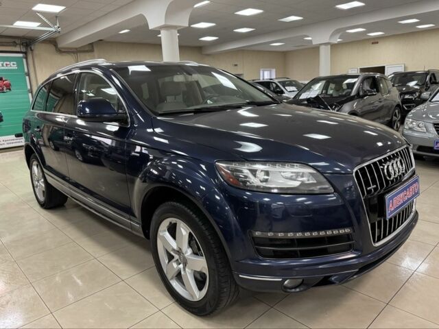 Синий Ауди Ку 7, объемом двигателя 3 л и пробегом 189 тыс. км за 15700 $, фото 1 на Automoto.ua