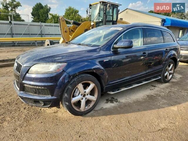 Синий Ауди Ку 7, объемом двигателя 3 л и пробегом 89 тыс. км за 1800 $, фото 1 на Automoto.ua