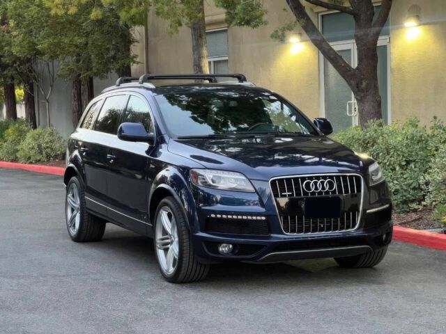 Синий Ауди Ку 7, объемом двигателя 3 л и пробегом 84 тыс. км за 14000 $, фото 1 на Automoto.ua