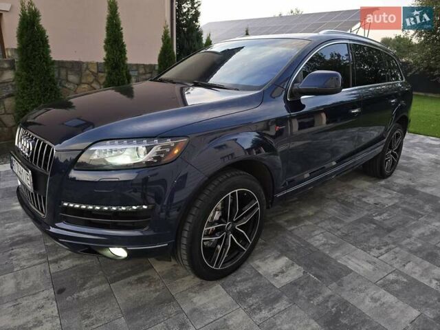 Синий Ауди Ку 7, объемом двигателя 3 л и пробегом 129 тыс. км за 13999 $, фото 1 на Automoto.ua