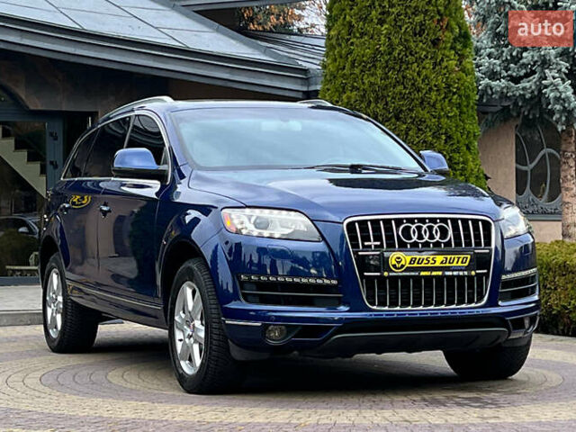 Ауді Ку 7 2015 у Львові на Automoto.ua Синій Ауді Ку 7, об'ємом двигуна 3 л та пробігом 151 тис. км за 16999 $, фото 1 на Automoto.ua