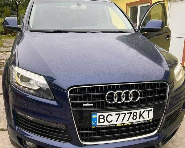 Синий Ауди Ку 7, объемом двигателя 3 л и пробегом 168 тыс. км за 15000 $, фото 1 на Automoto.ua