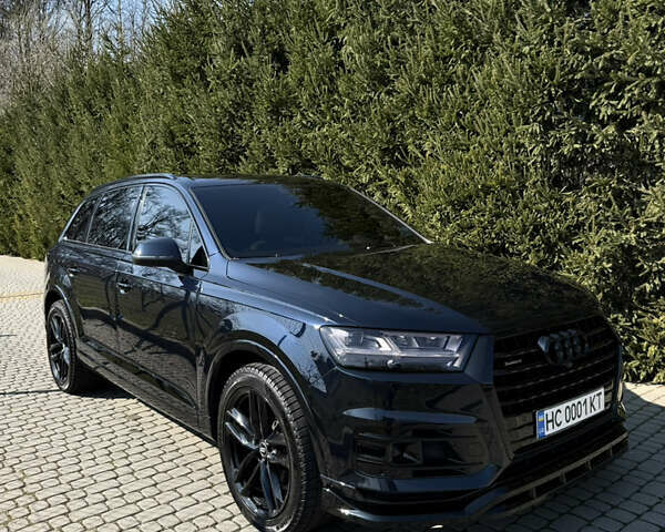 Синий Ауди Ку 7, объемом двигателя 3 л и пробегом 89 тыс. км за 35800 $, фото 1 на Automoto.ua
