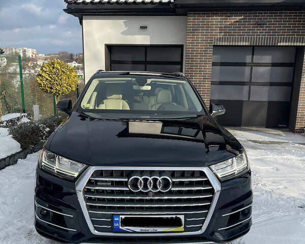 Синий Ауди Ку 7, объемом двигателя 3 л и пробегом 187 тыс. км за 28000 $, фото 1 на Automoto.ua