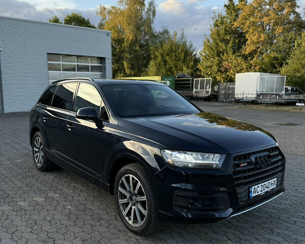 Синий Ауди Ку 7, объемом двигателя 3 л и пробегом 245 тыс. км за 25850 $, фото 1 на Automoto.ua