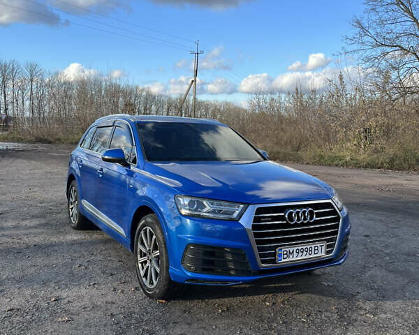 Синий Ауди Ку 7, объемом двигателя 2.97 л и пробегом 178 тыс. км за 39000 $, фото 1 на Automoto.ua