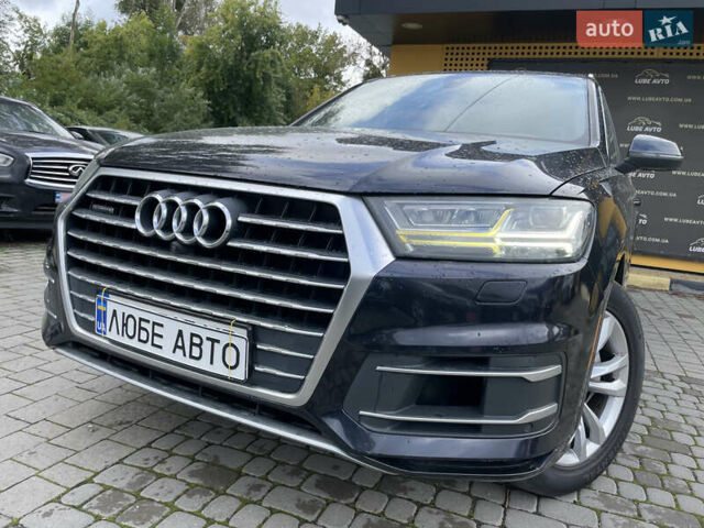 Синий Ауди Ку 7, объемом двигателя 3 л и пробегом 162 тыс. км за 22000 $, фото 1 на Automoto.ua