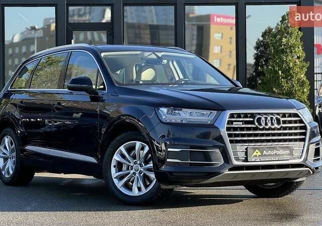 Синий Ауди Ку 7, объемом двигателя 2.97 л и пробегом 164 тыс. км за 34900 $, фото 1 на Automoto.ua