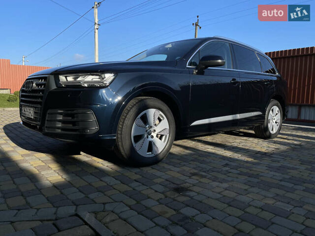 Синий Ауди Ку 7, объемом двигателя 3 л и пробегом 166 тыс. км за 29000 $, фото 1 на Automoto.ua