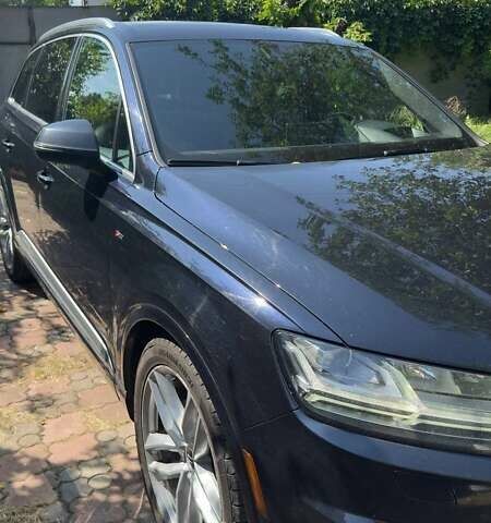 Синий Ауди Ку 7, объемом двигателя 3 л и пробегом 173 тыс. км за 37000 $, фото 1 на Automoto.ua