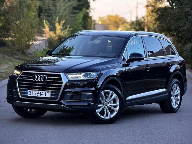 Синий Ауди Ку 7, объемом двигателя 3 л и пробегом 190 тыс. км за 29500 $, фото 1 на Automoto.ua