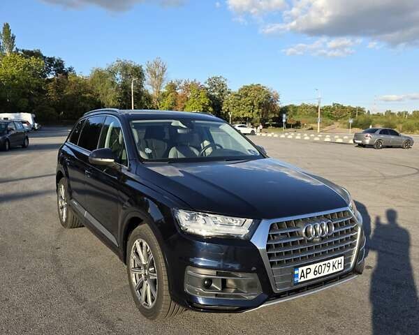 Синий Ауди Ку 7, объемом двигателя 3 л и пробегом 111 тыс. км за 31000 $, фото 1 на Automoto.ua