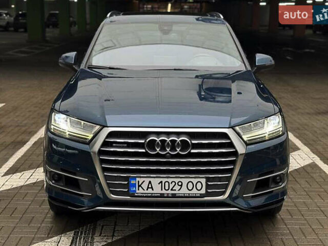 Синий Ауди Ку 7, объемом двигателя 3 л и пробегом 120 тыс. км за 32000 $, фото 1 на Automoto.ua