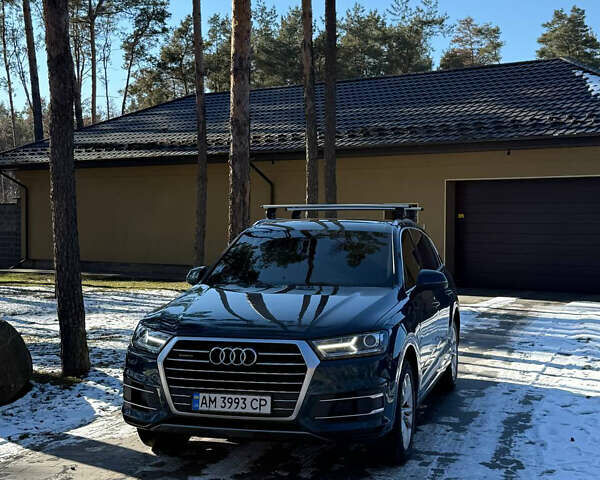 Синий Ауди Ку 7, объемом двигателя 1.98 л и пробегом 160 тыс. км за 29999 $, фото 1 на Automoto.ua