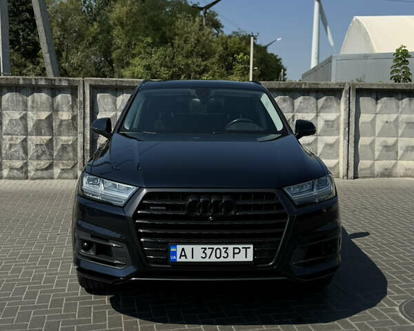Синий Ауди Ку 7, объемом двигателя 3 л и пробегом 133 тыс. км за 38500 $, фото 1 на Automoto.ua