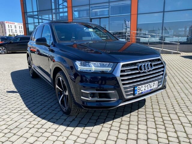 Синий Ауди Ку 7, объемом двигателя 3 л и пробегом 120 тыс. км за 34500 $, фото 1 на Automoto.ua