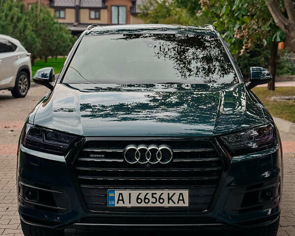 Синий Ауди Ку 7, объемом двигателя 3 л и пробегом 76 тыс. км за 34200 $, фото 1 на Automoto.ua