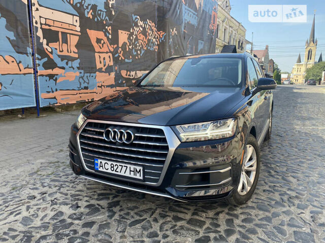 Синий Ауди Ку 7, объемом двигателя 3 л и пробегом 174 тыс. км за 29000 $, фото 1 на Automoto.ua