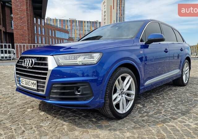 Синій Ауді Ку 7, об'ємом двигуна 3 л та пробігом 150 тис. км за 39800 $, фото 1 на Automoto.ua