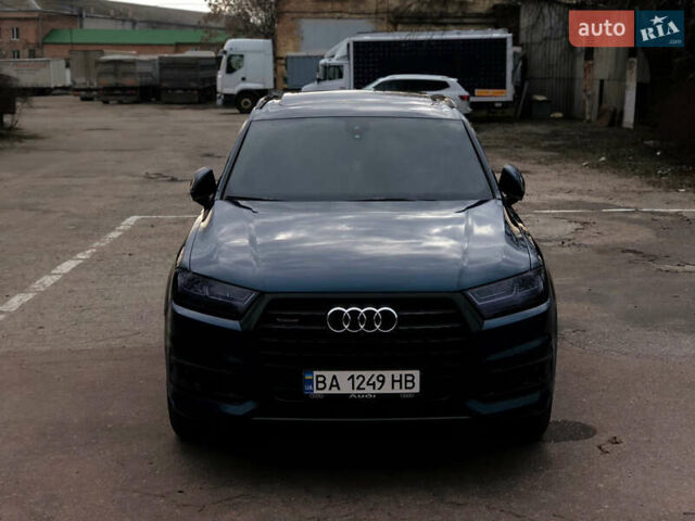 Синий Ауди Ку 7, объемом двигателя 3 л и пробегом 69 тыс. км за 36400 $, фото 1 на Automoto.ua
