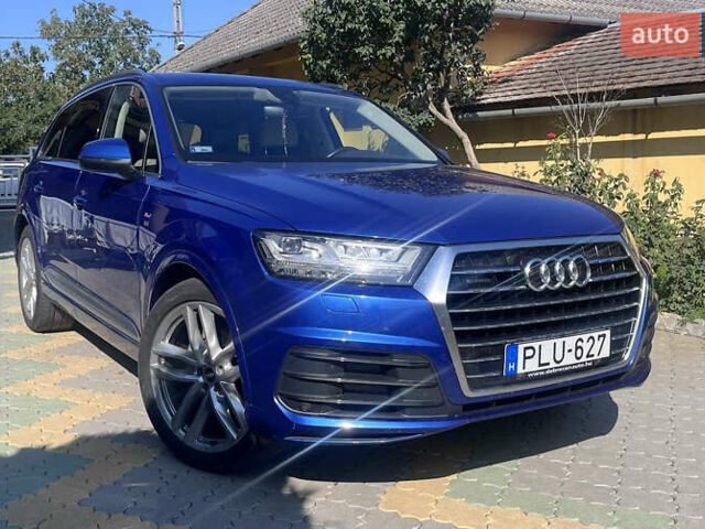 Синий Ауди Ку 7, объемом двигателя 3 л и пробегом 199 тыс. км за 39900 $, фото 1 на Automoto.ua